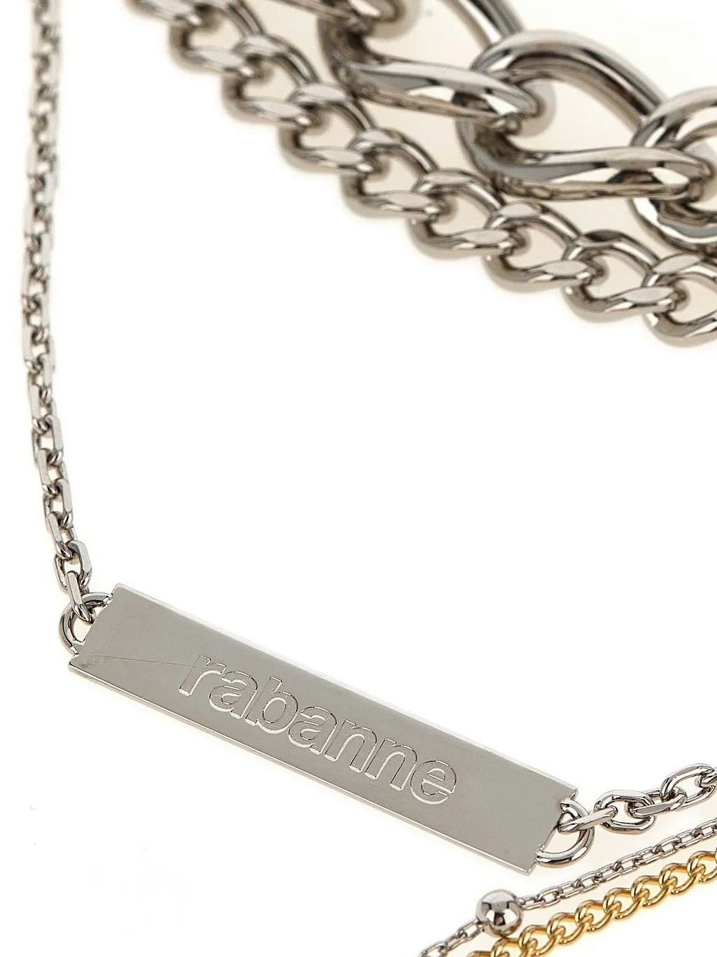 Paco Rabanne 5-Row Layered Necklace