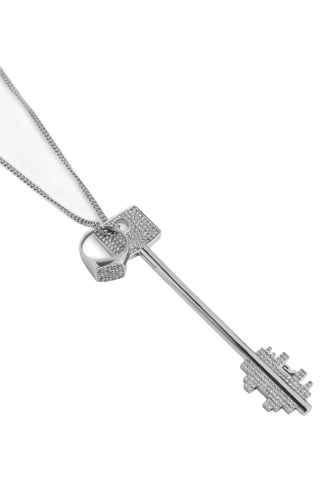 Paco Rabanne Key Pendant Necklace