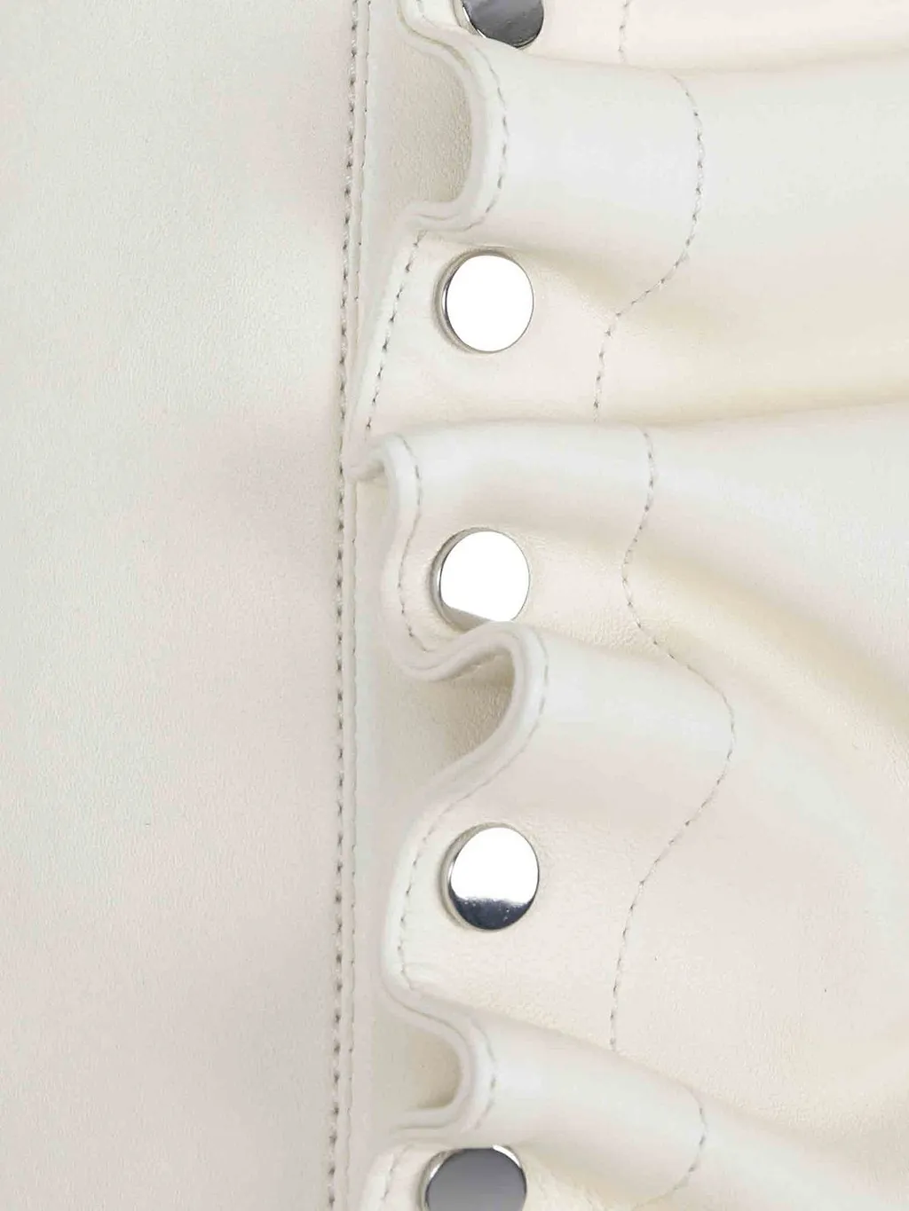 Paco Rabanne Gathered Detailed Midi Skirt