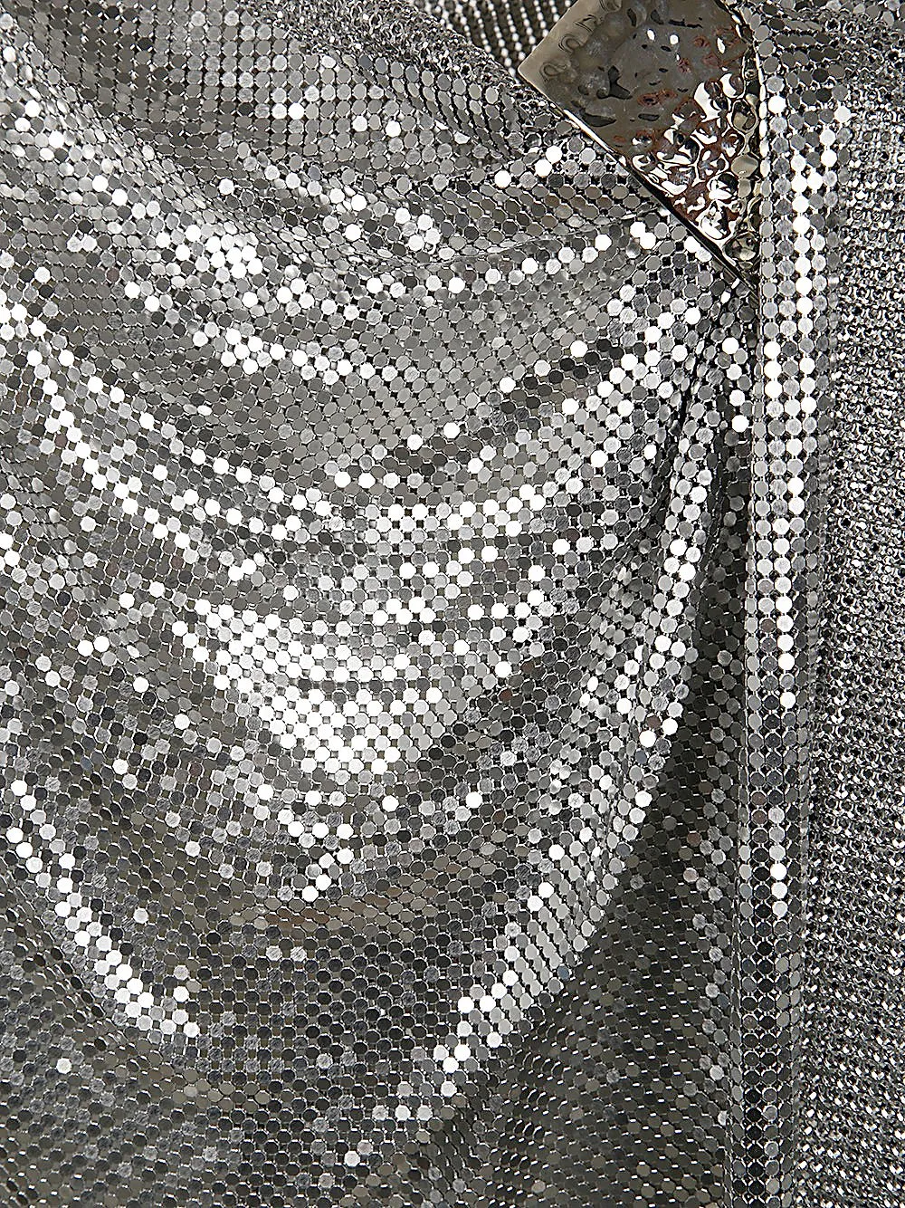Paco Rabanne Metallic Effect Sleeveless Dress