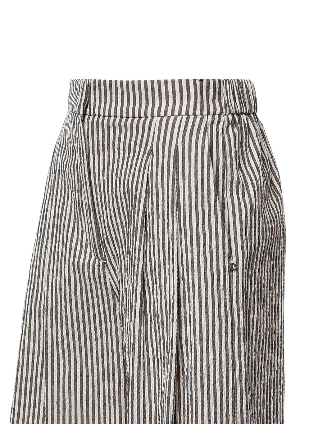 Ottod'ame Striped Tailored Shorts