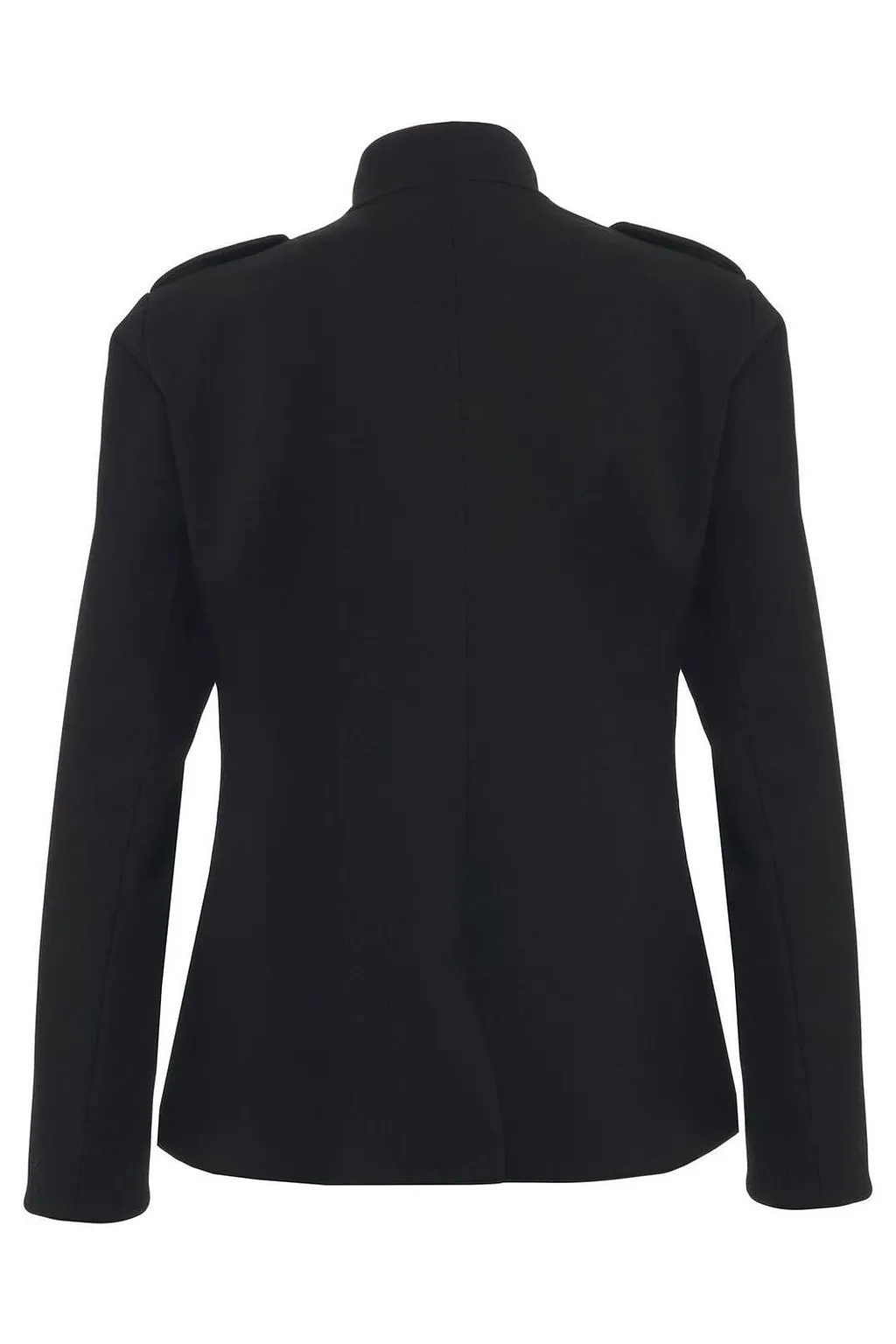 Ottod'ame Stand Collar Buttoned Blazer