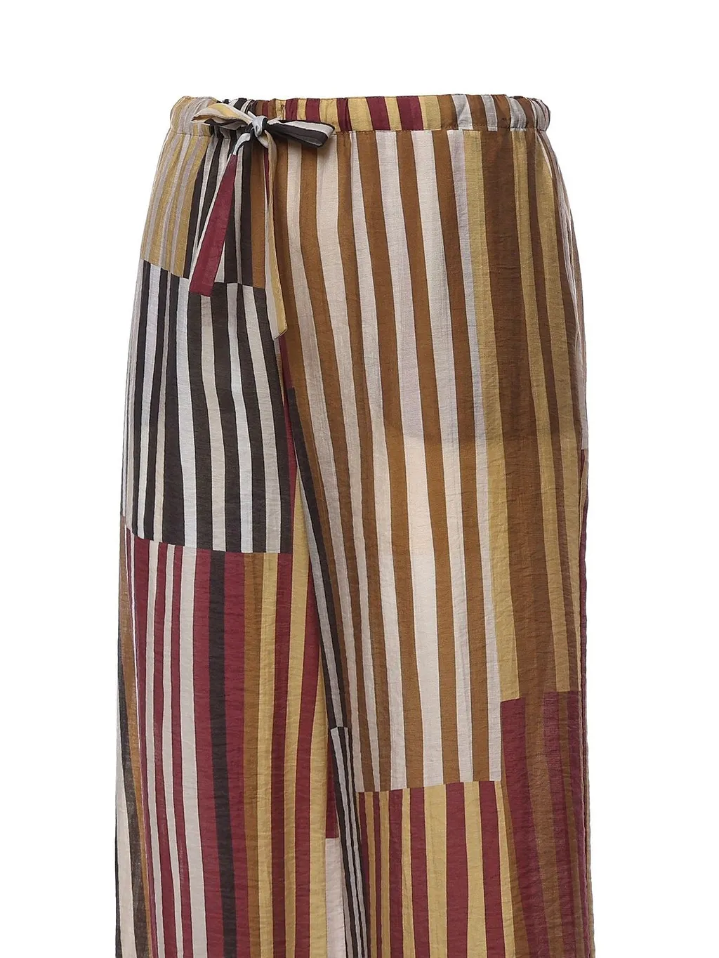 Ottod'ame Striped Wide-Leg Pants