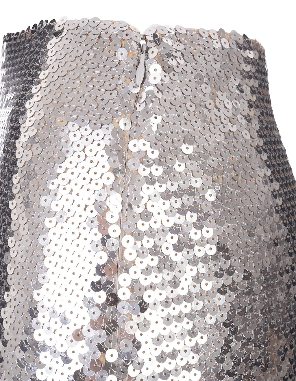 Paco Rabanne Sequin-Embellished Ruffled Mini Skirt