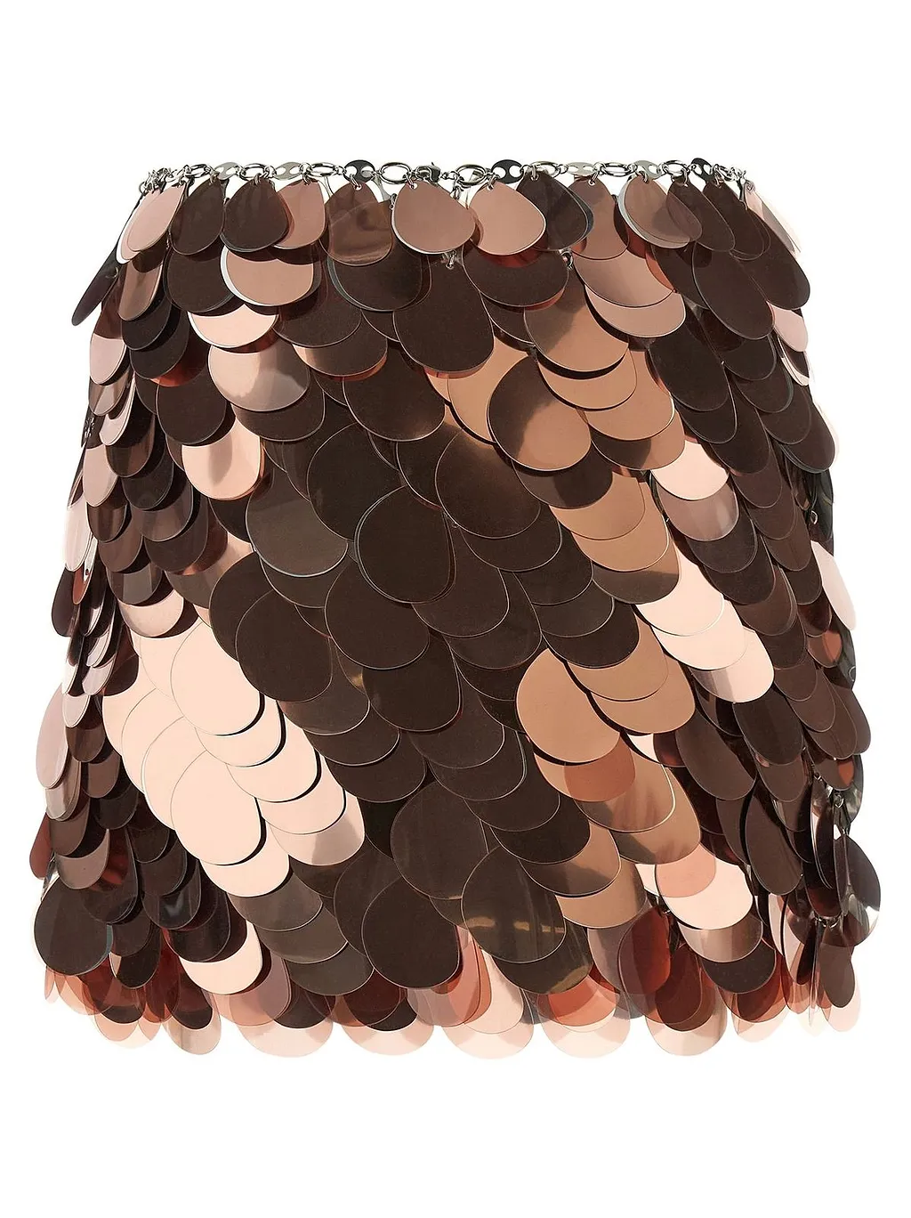Sequin Disc Mini Skirt