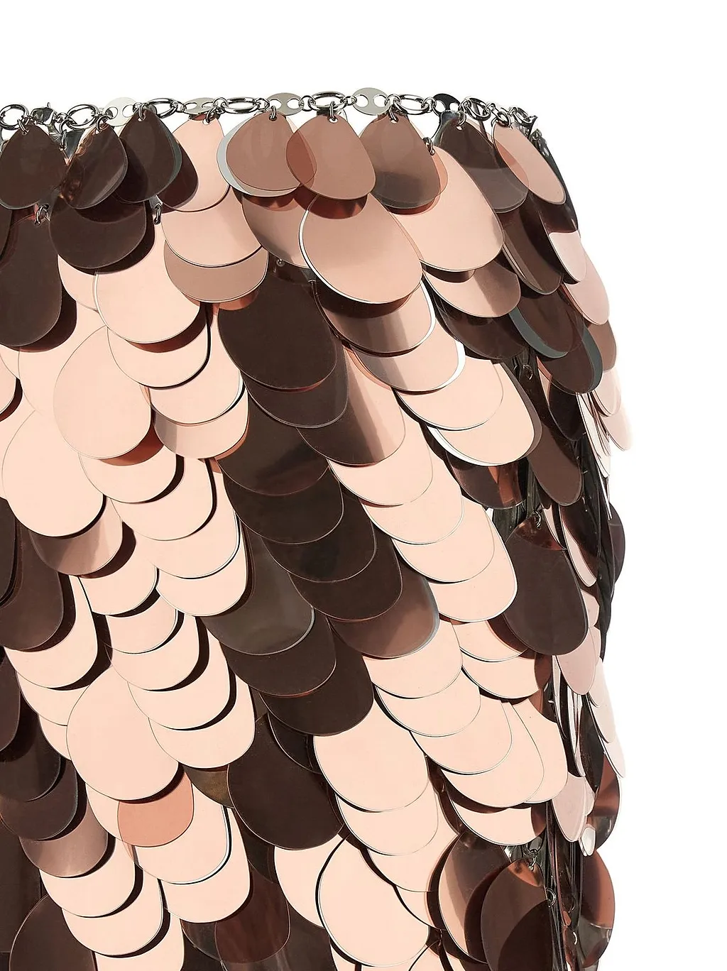 Sequin Disc Mini Skirt