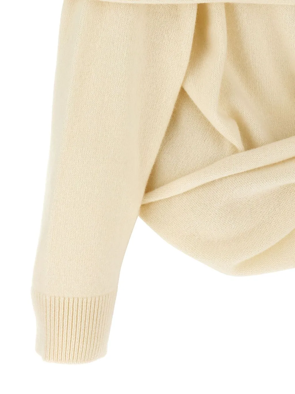 Alida Scarf-Detail Knitted Sweater
