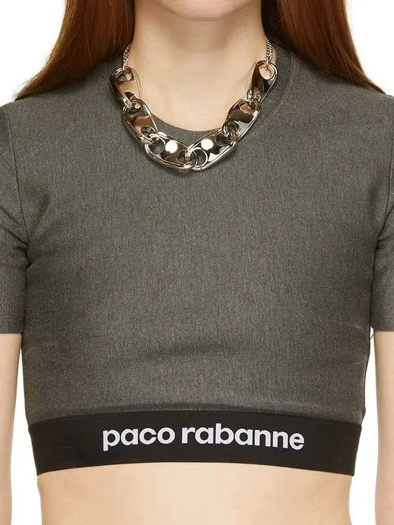 Paco Rabanne Wave Chain Necklace