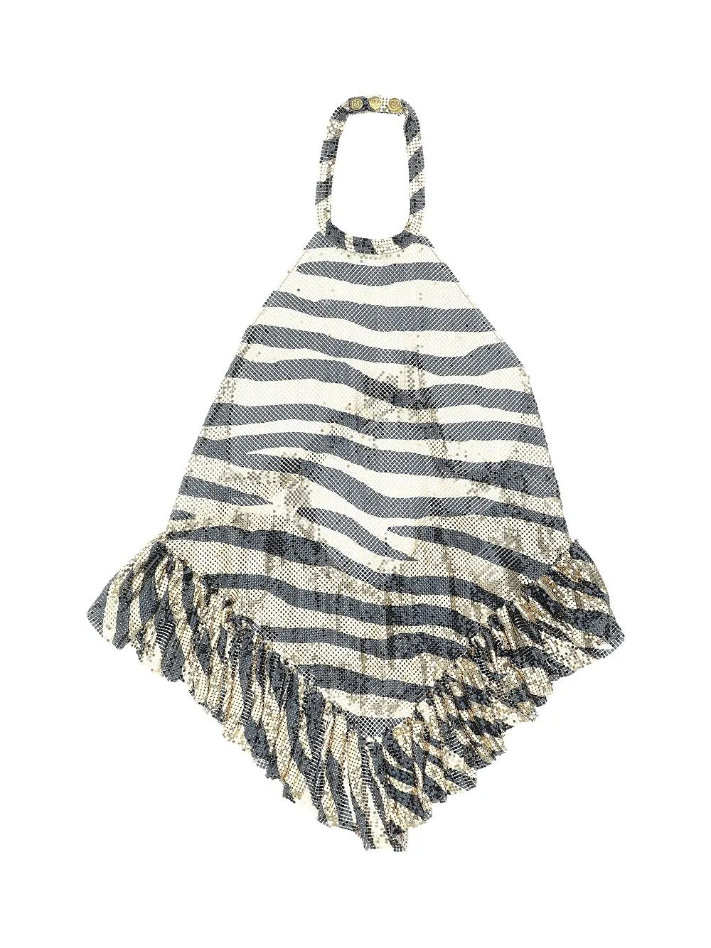 Paco Rabanne Tiger Printed Sleeveless Top