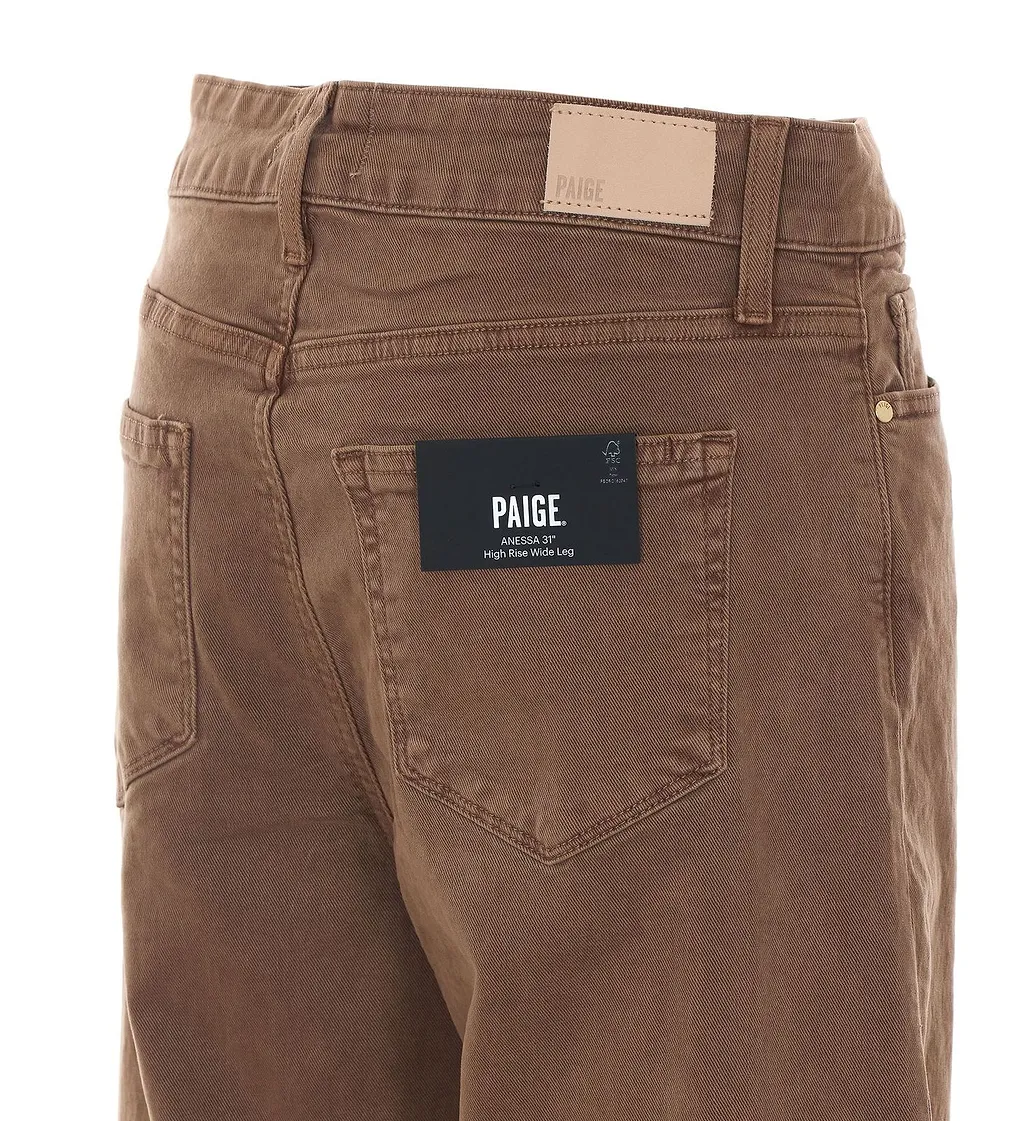 Paige Anessa High-Rise Wide-Leg Jeans