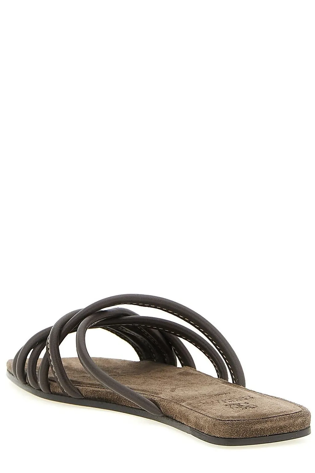 Brunello Cucinelli Strappy Slides