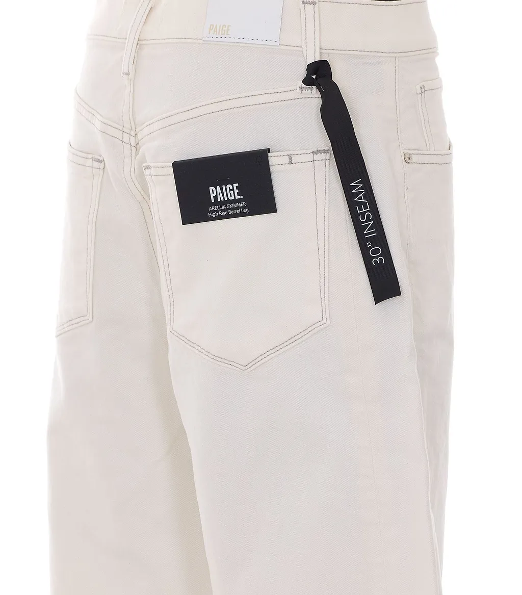 Paige Arellia High Rise Barrel Jeans