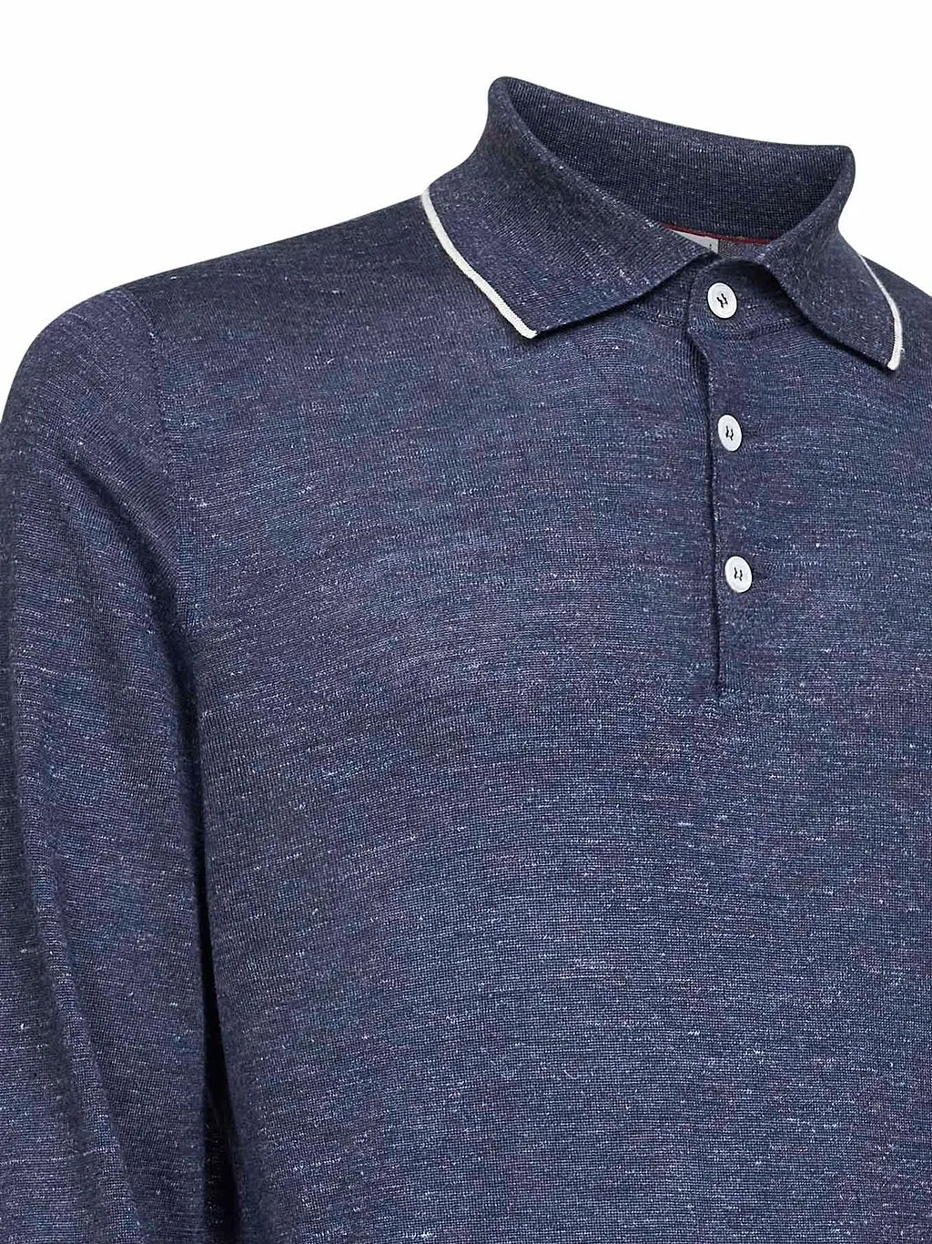 Brunello Cucinelli Lightweight Plain Stitched Polo Shirt