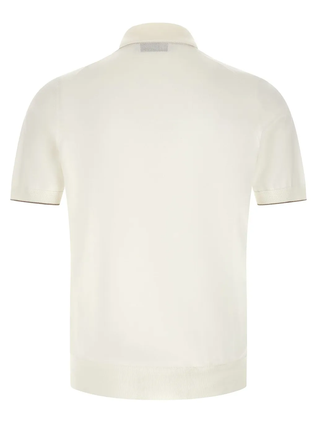Brunello Cucinelli Lightweight Knitted Polo Shirt