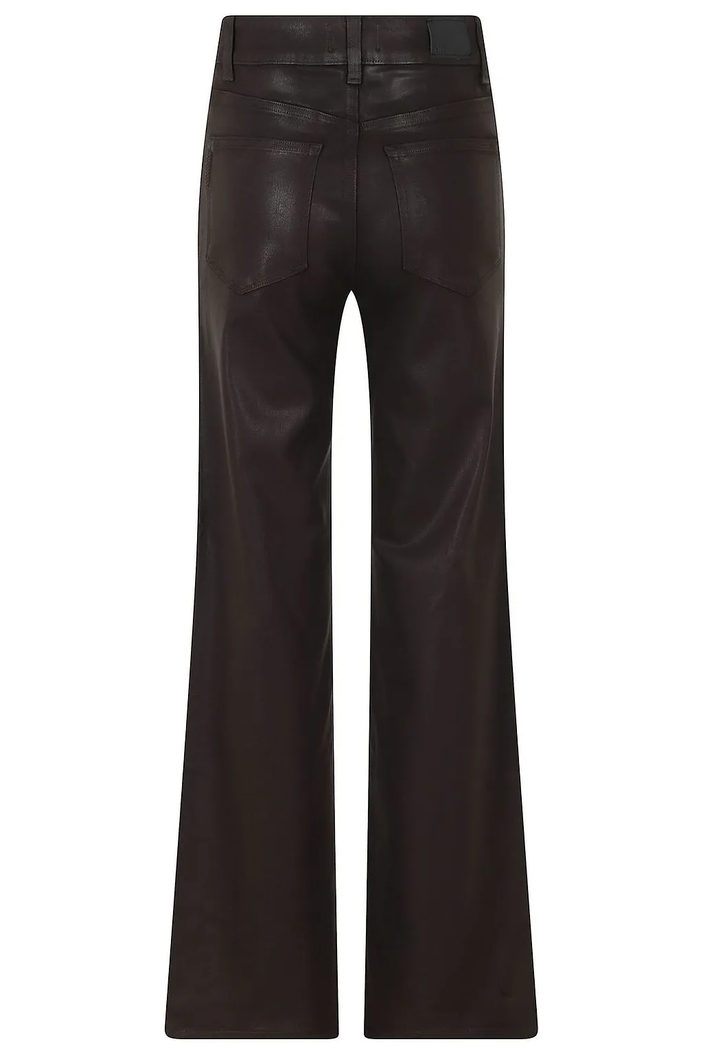 Paige Sasha Coated Wide-Leg Jeans