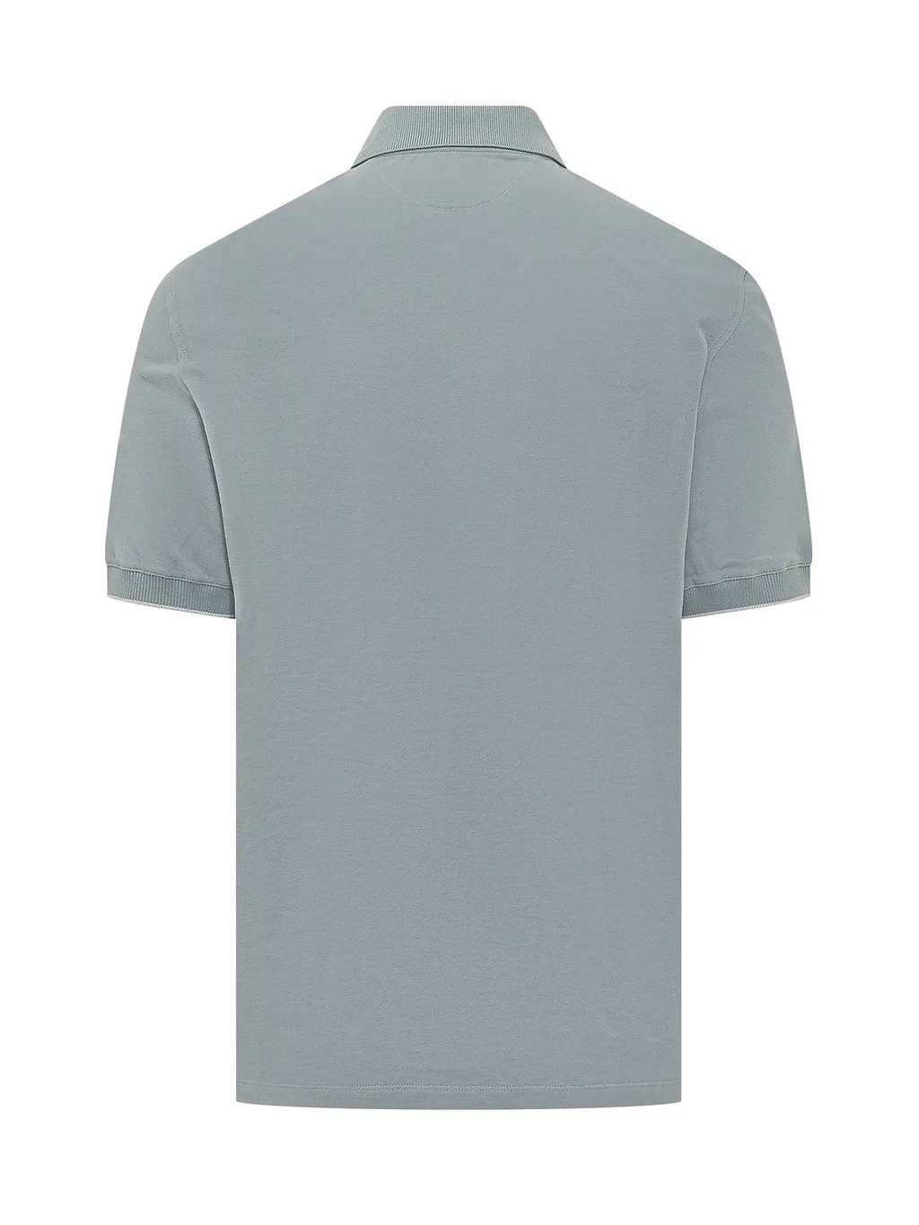 Brunello Cucinelli Logo Detailed Short Sleeved Polo Shirt