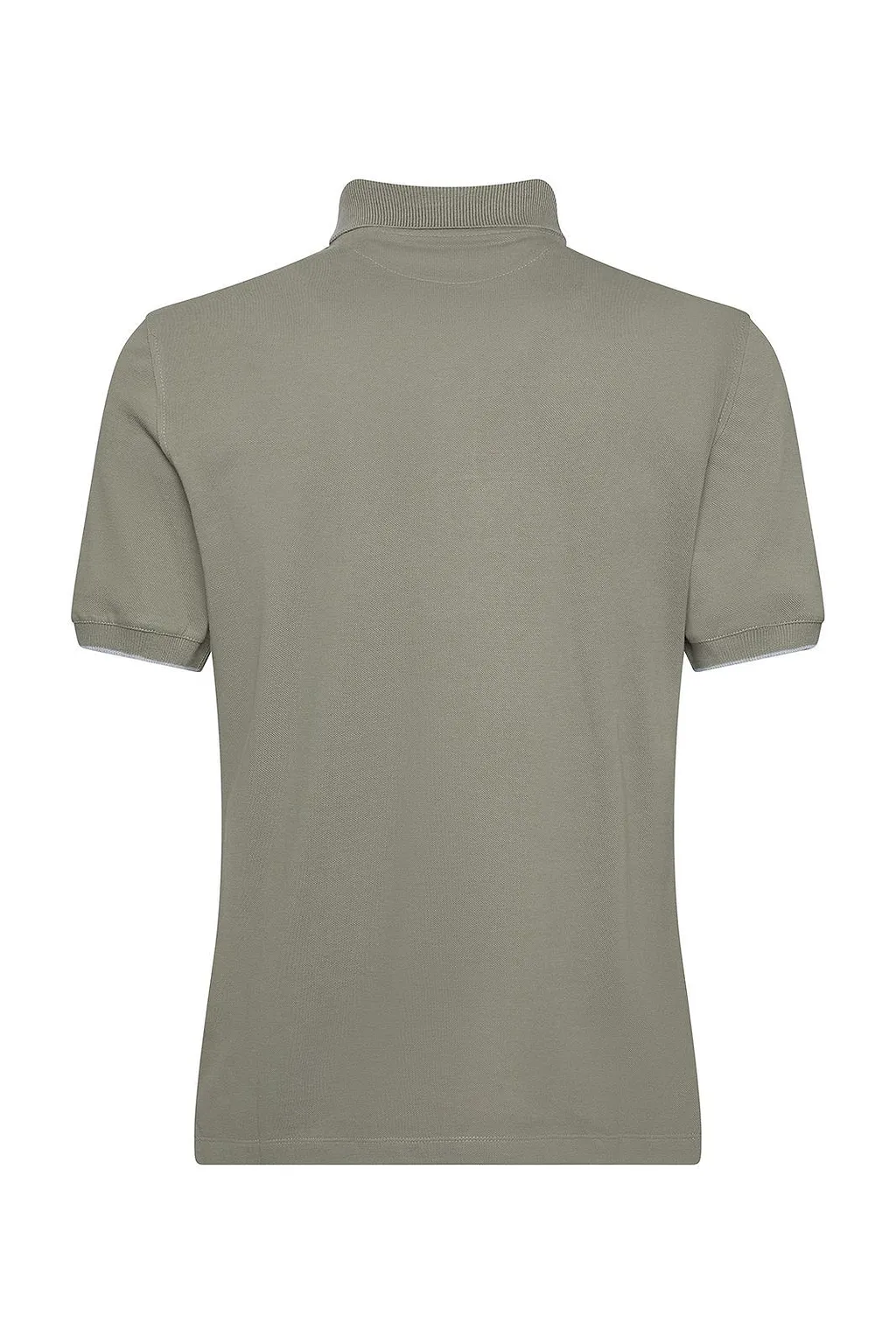 Brunello Cucinelli Logo Embroidered Polo Shirt