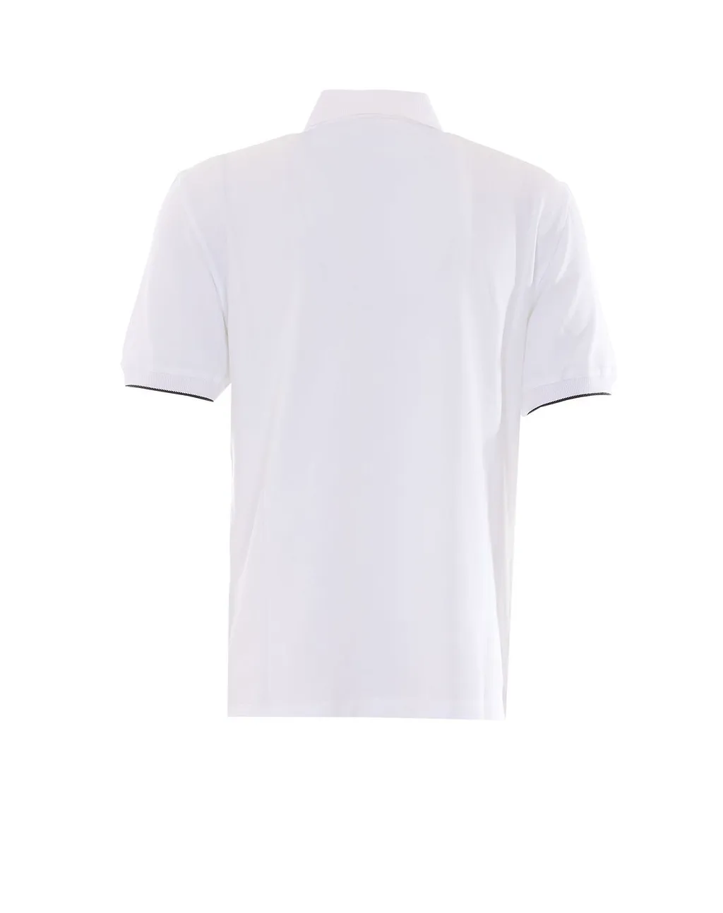 Brunello Cucinelli Logo-Embroidered Polo Shirt