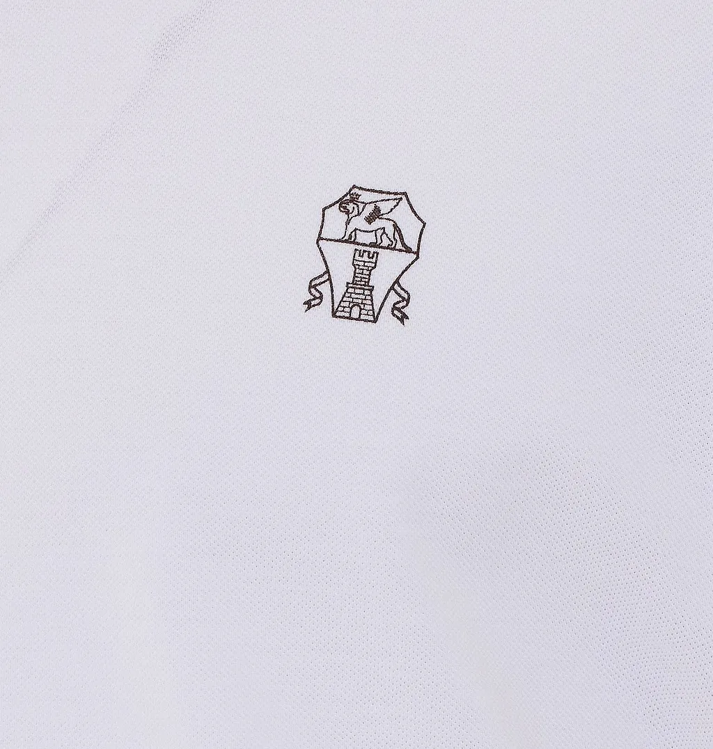 Brunello Cucinelli Logo-Embroidered Polo Shirt
