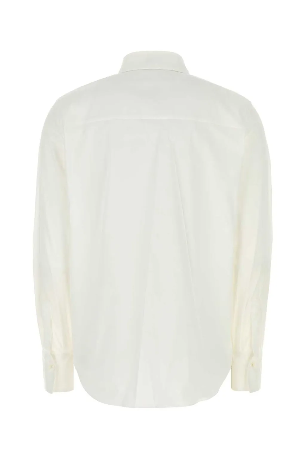 Brunello Cucinelli Long Sleeved Curved Hem Shirt