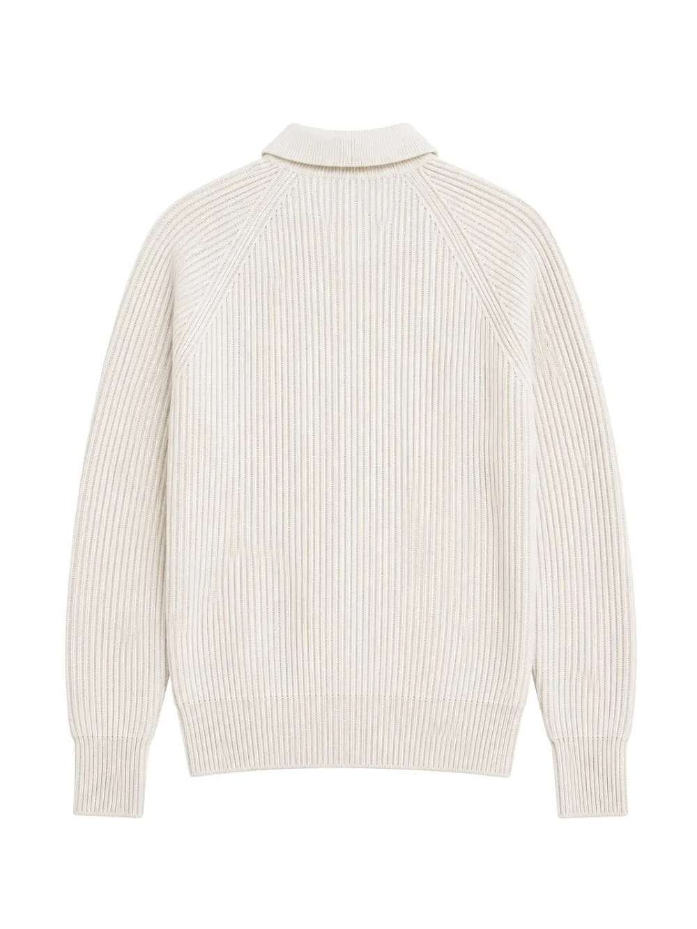 Brunello Cucinelli Long-Sleeved Half-Zip Polo Shirt