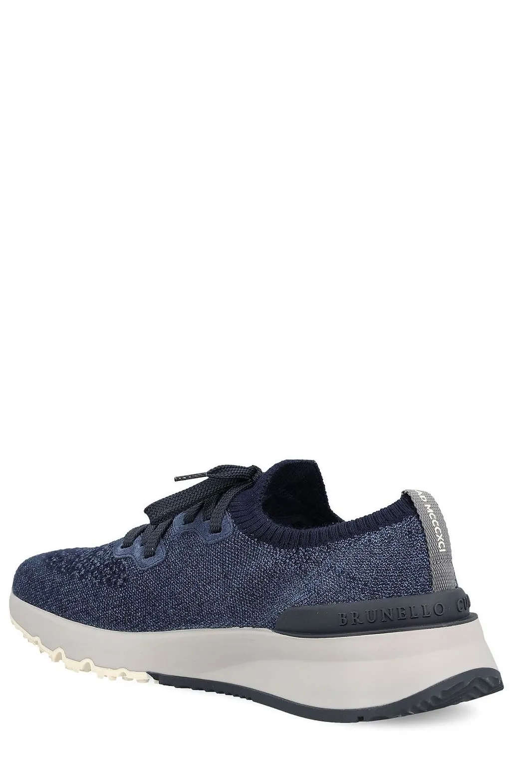 Brunello Cucinelli Knitted Low-Top Sneakers