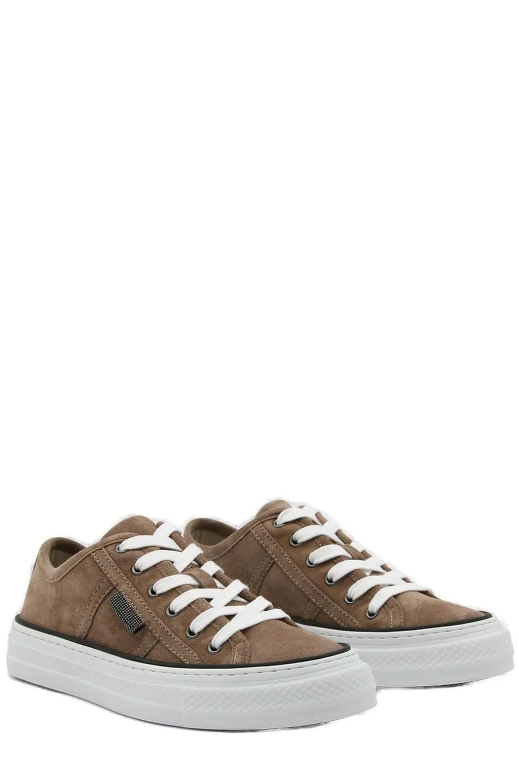 Brunello Cucinelli Low Top Lace-Up Sneakers