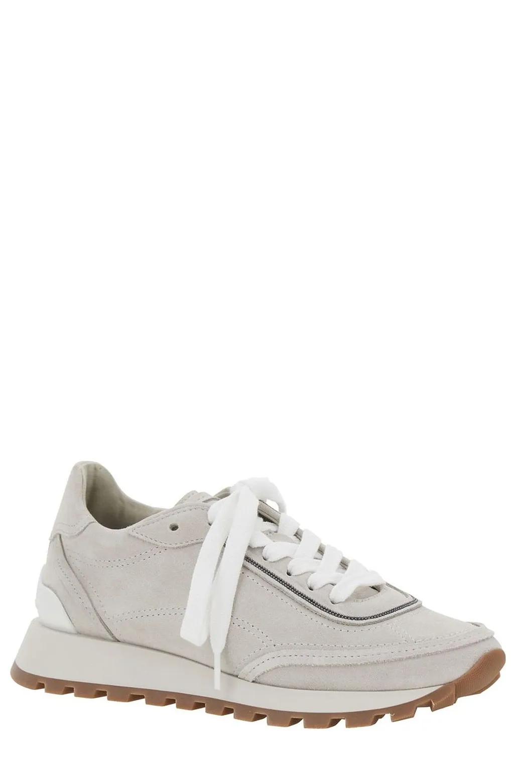Brunello Cucinelli Low Top Lace Up Sneakers