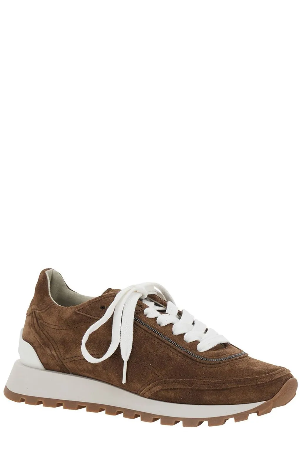 Brunello Cucinelli Low Top Lace Up Sneakers