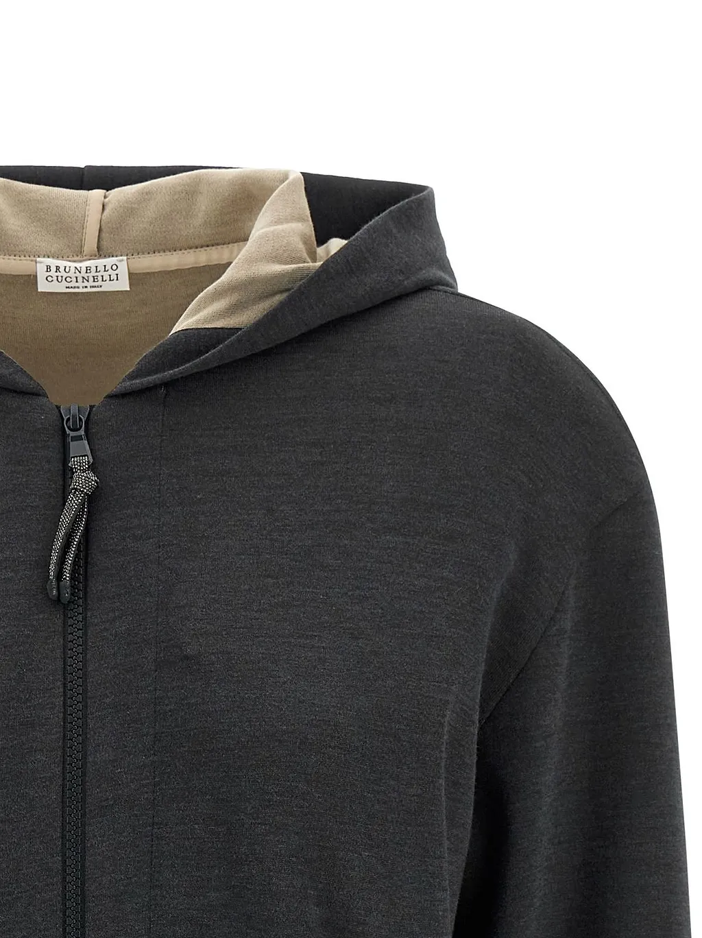 Brunello Cucinelli Monile Zipped Hoodie