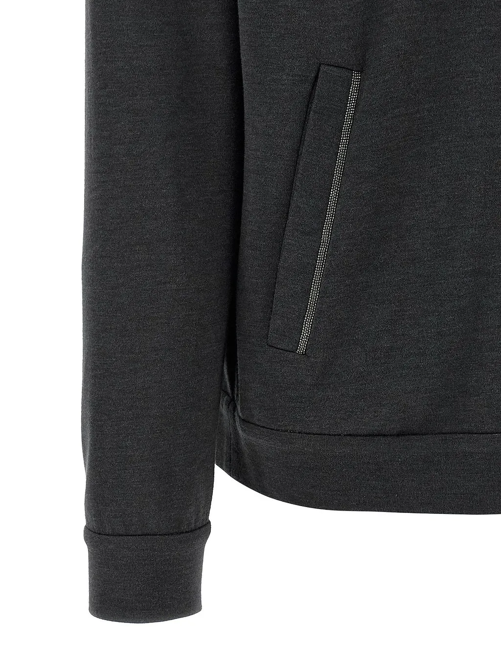 Brunello Cucinelli Monile Zipped Hoodie