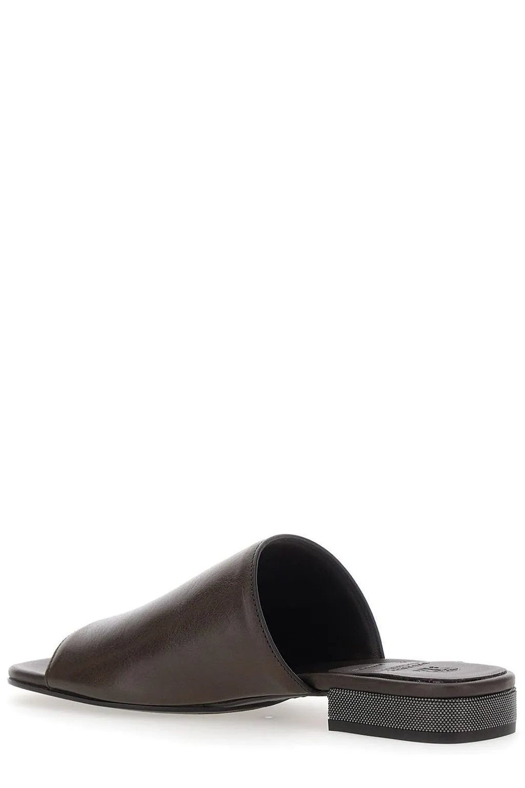 Brunello Cucinelli Monili Detailed Riding Mules