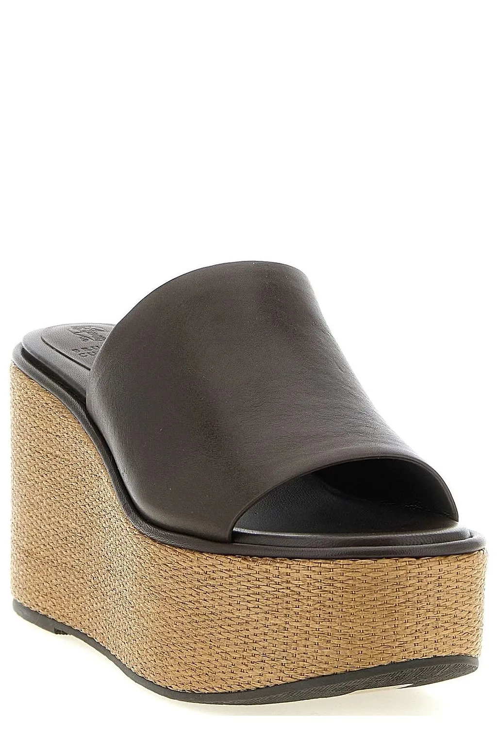 Brunello Cucinelli Open-Toe Platform Sandals