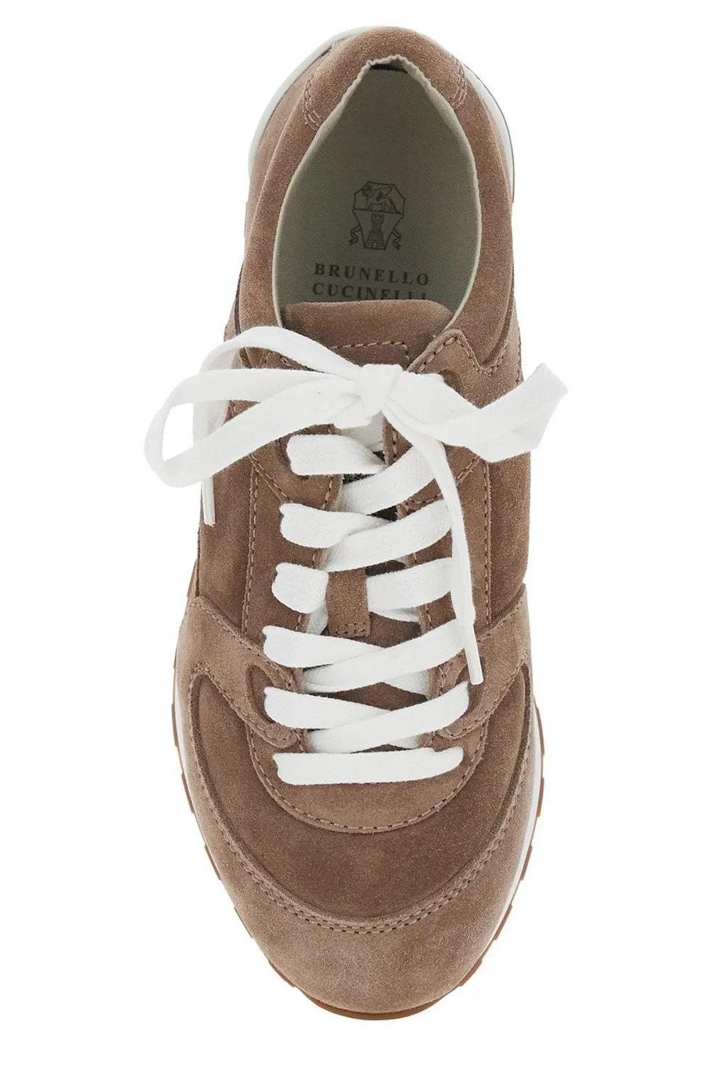 Brunello Cucinelli Panelled Low-Top Sneakers