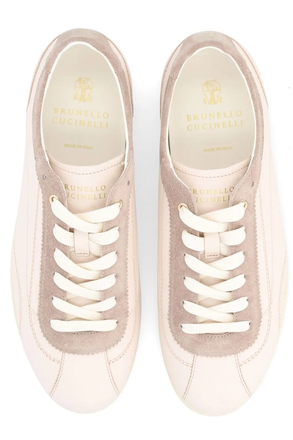 Brunello Cucinelli Panelled Low-Top Sneakers