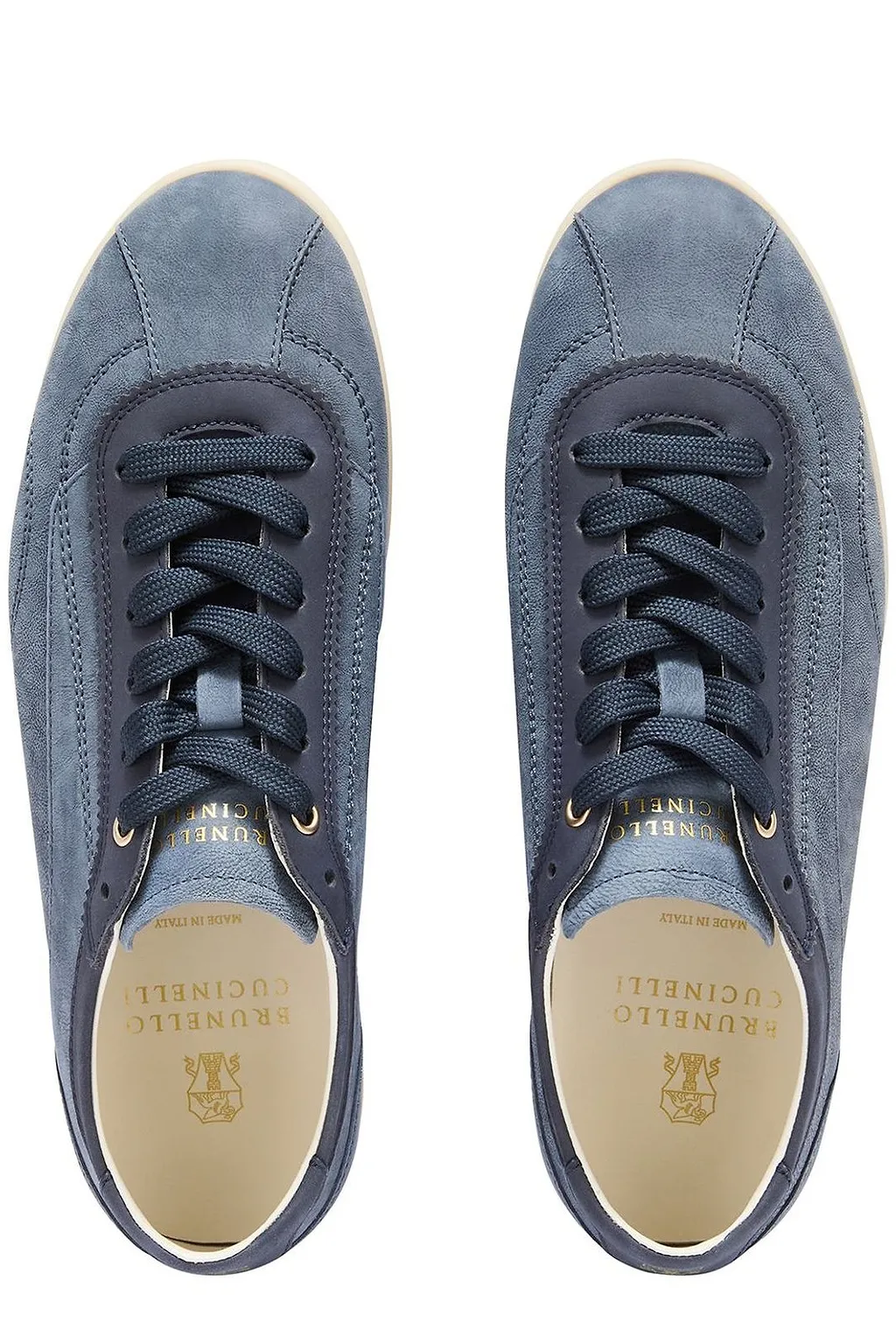 Brunello Cucinelli Panelled Low-Top Sneakers