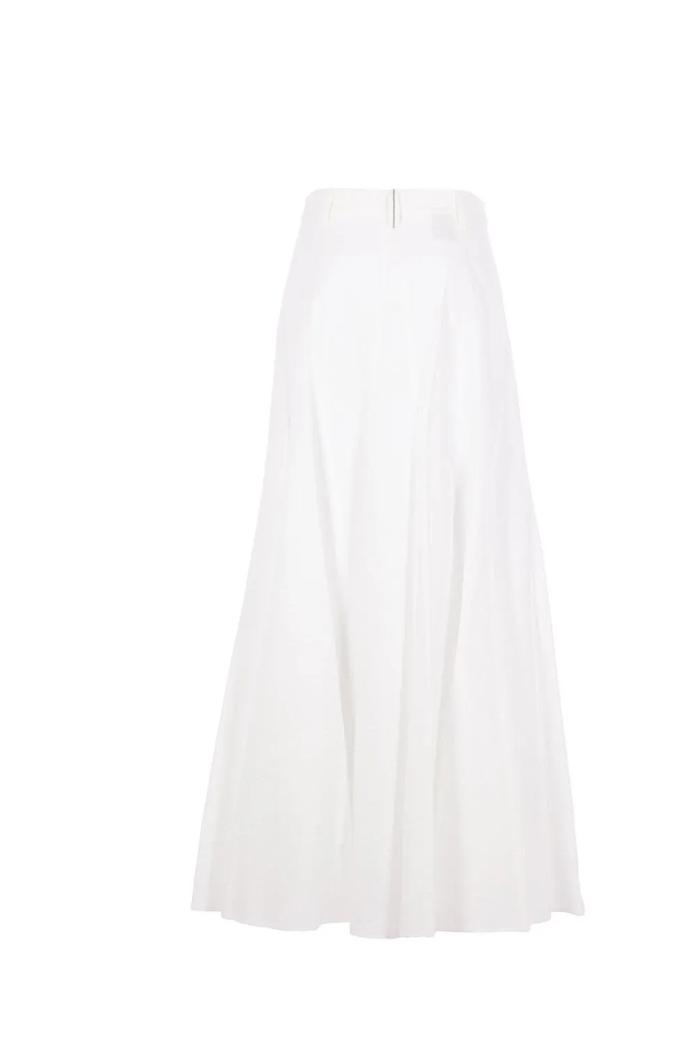 Poplin Flared Skirt