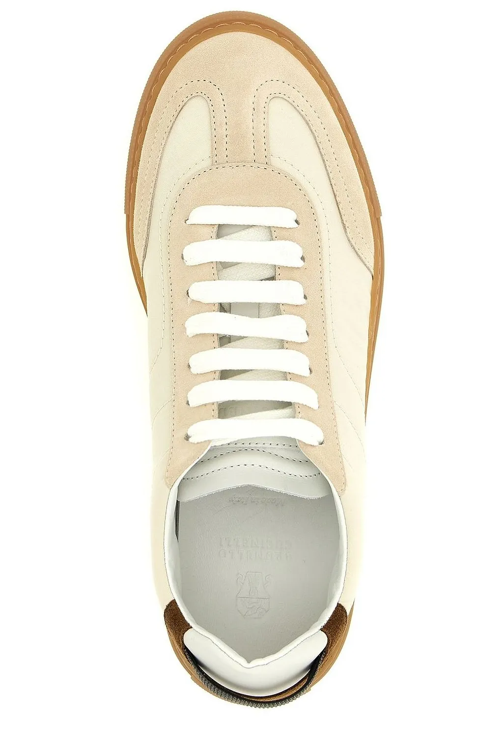 Brunello Cucinelli Precious Loop Detailed Lace-Up Sneakers