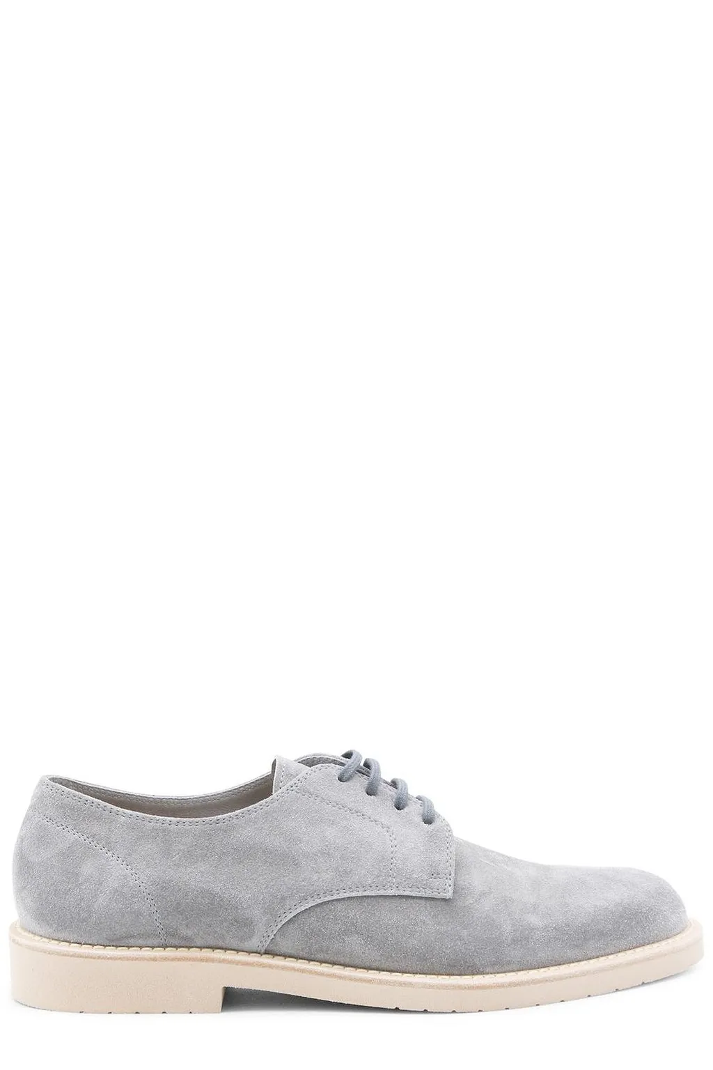 Brunello Cucinelli Reversed Lightweight Lace-Up Shoes