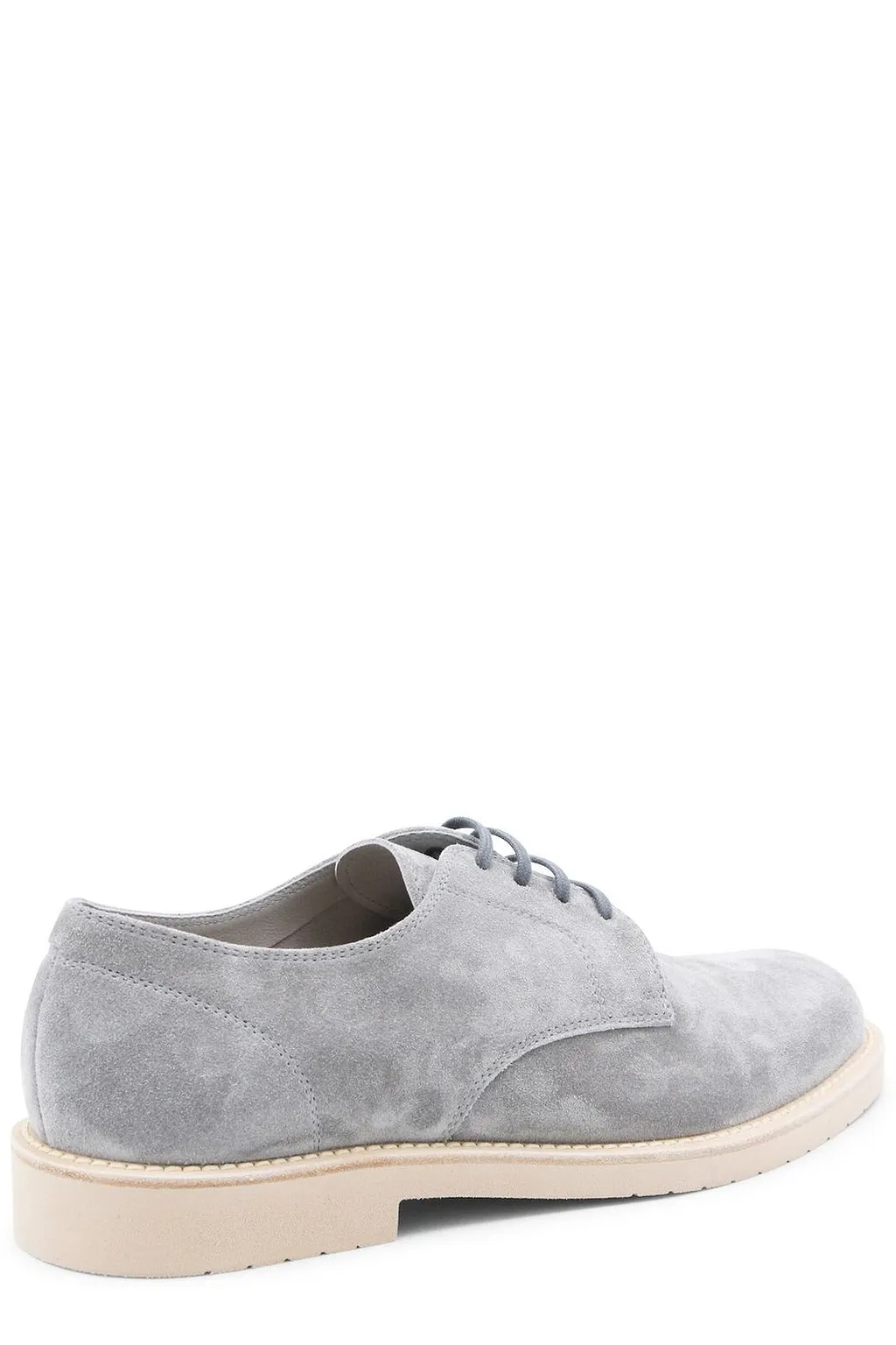 Brunello Cucinelli Reversed Lightweight Lace-Up Shoes