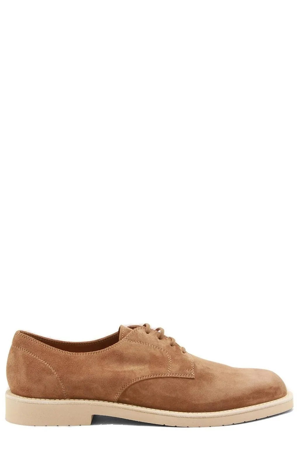 Brunello Cucinelli Reversed Lightweight Lace-Up Shoes