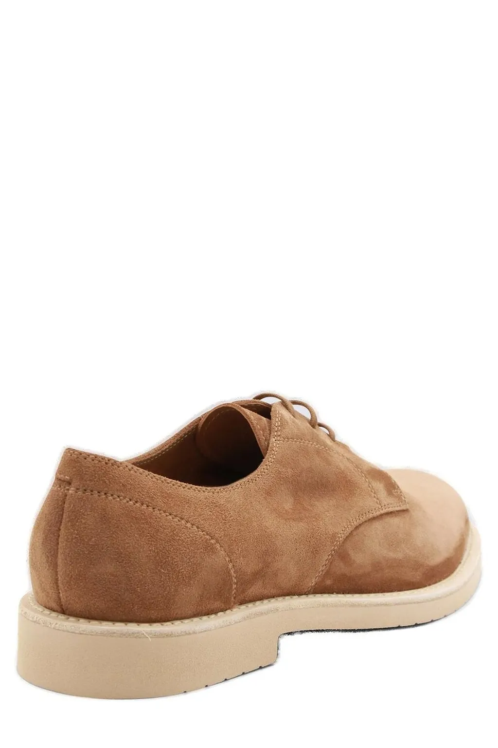 Brunello Cucinelli Reversed Lightweight Lace-Up Shoes