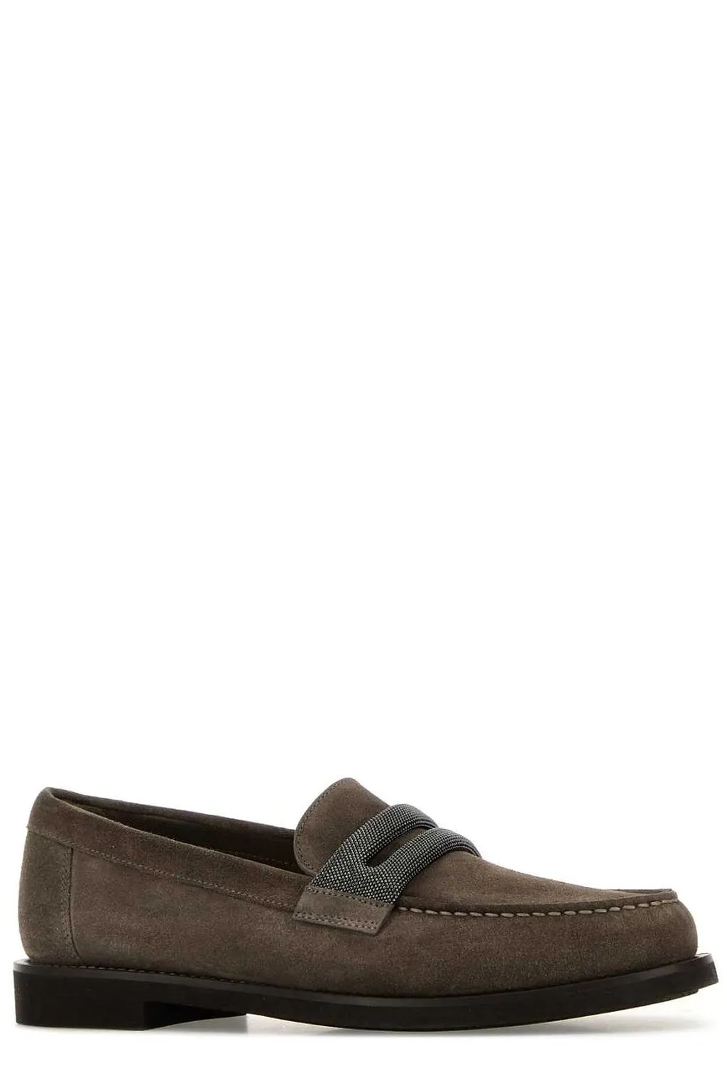 Brunello Cucinelli Strap Detail Flat Shoes