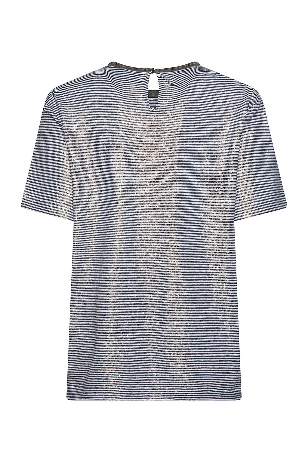 Striped Metallic T-Shirt
