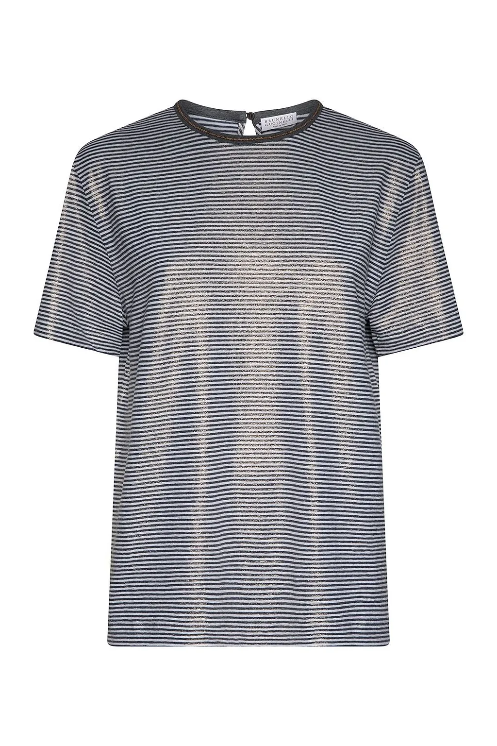 Striped Metallic T-Shirt