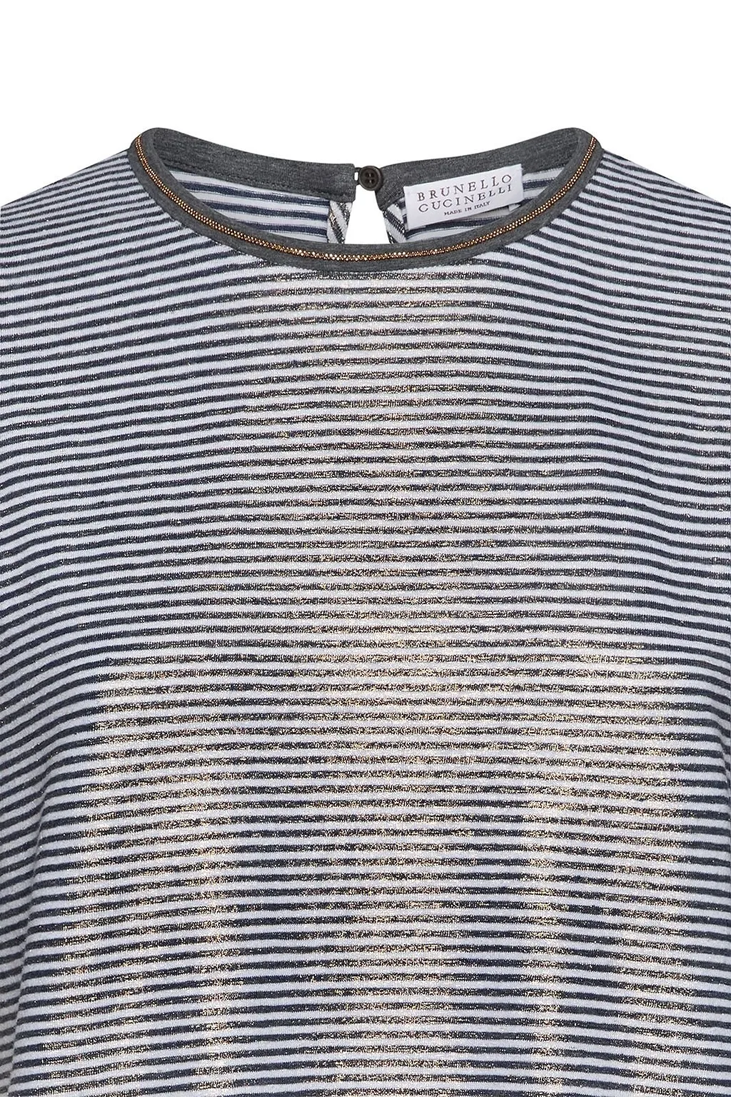 Striped Metallic T-Shirt
