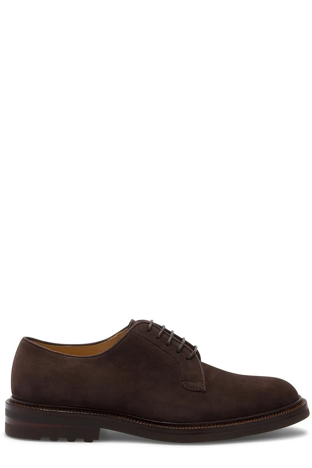 Brunello Cucinelli Round Toe Derby Shoes