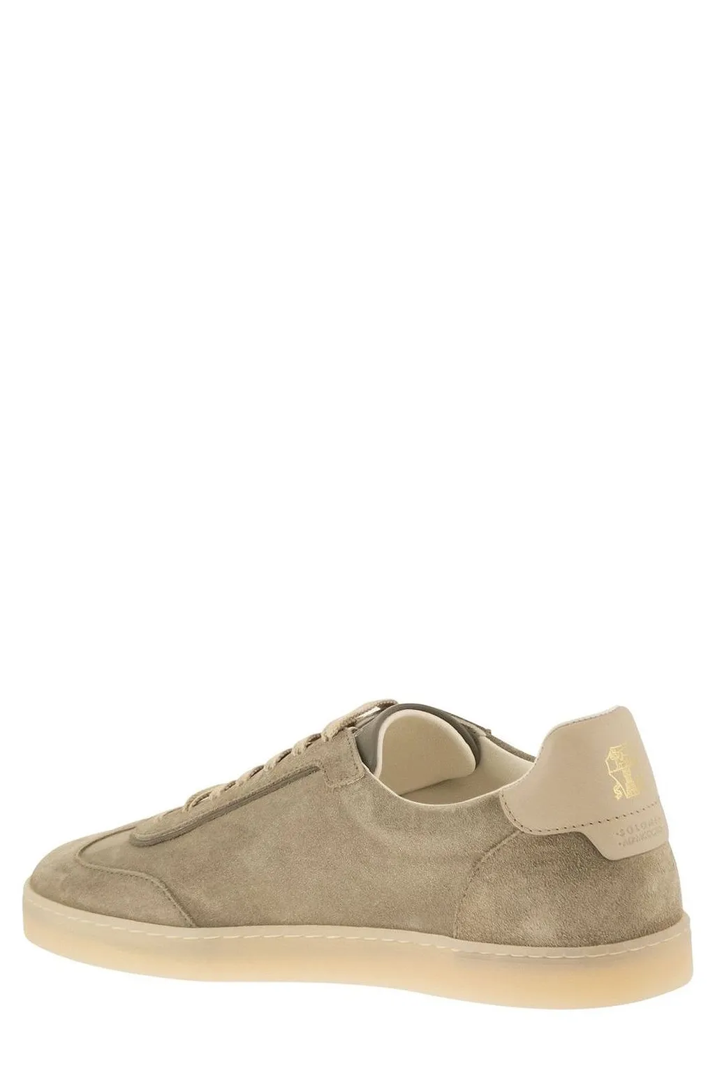 Brunello Cucinelli Round Toe Low-Top Sneakers