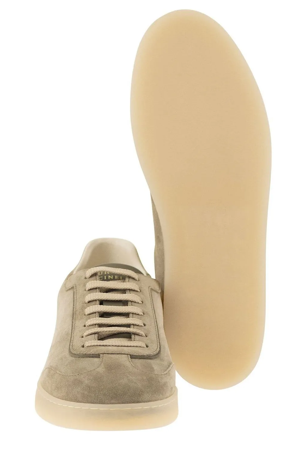 Brunello Cucinelli Round Toe Low-Top Sneakers