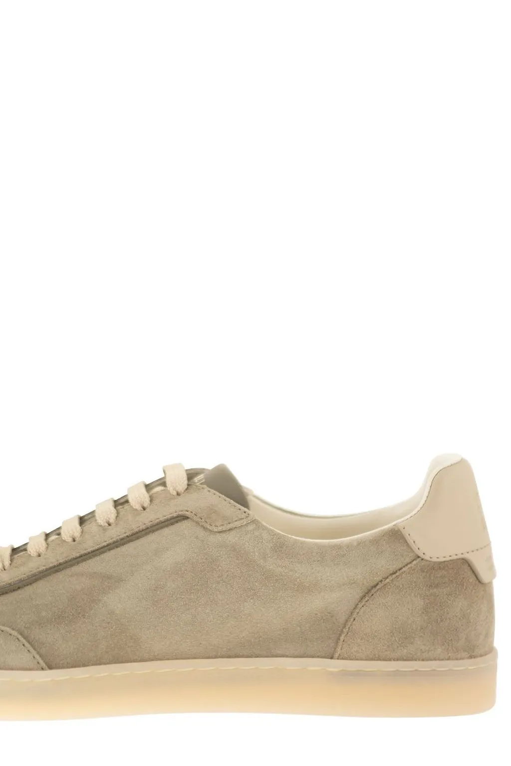 Brunello Cucinelli Round Toe Low-Top Sneakers